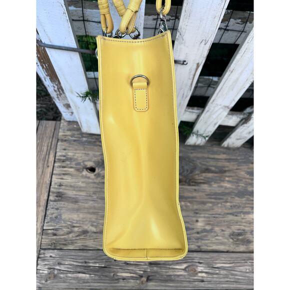 Yellow Wilson’s Leather Tote - Picture 6 of 7